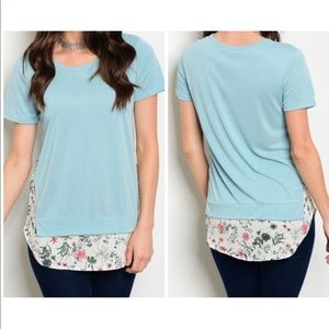 Le Lis Flattering Soft Stitch Fix Style Cute Top